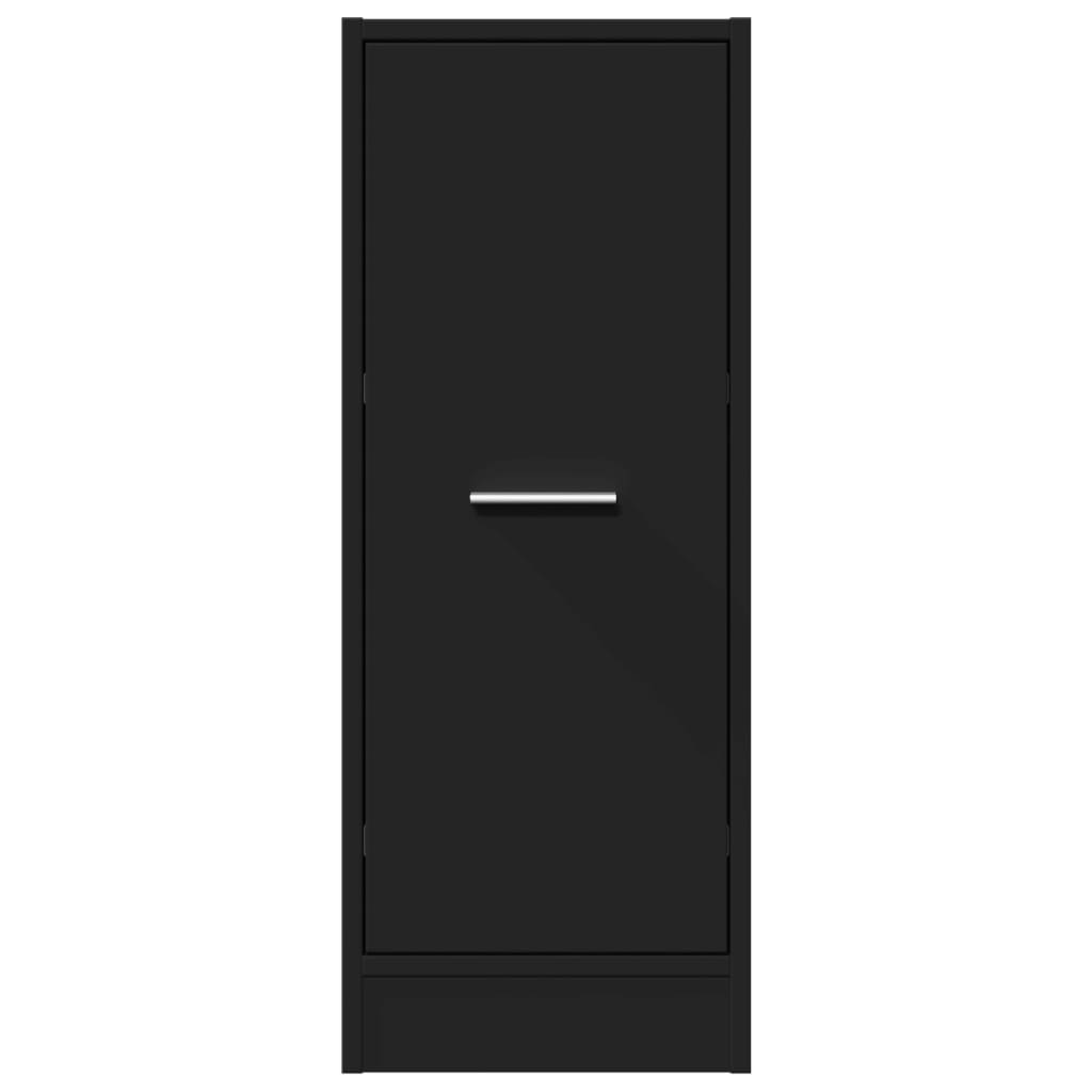 Armário boticário 30x41x77,5 cm derivados de madeira preto