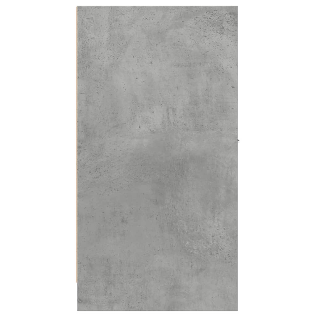 Armário boticário 30x41x77,5 cm derivados madeira cinza cimento