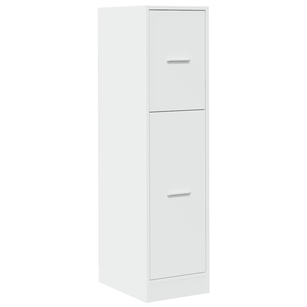 Armário boticário 30x41x118 cm derivados de madeira branco