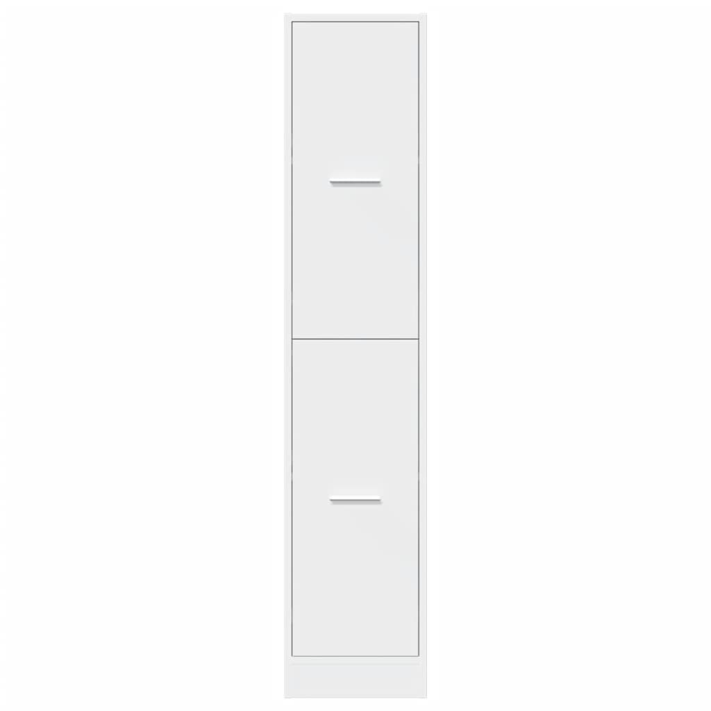 Armário boticário 30x41x144,5 cm derivados de madeira branco