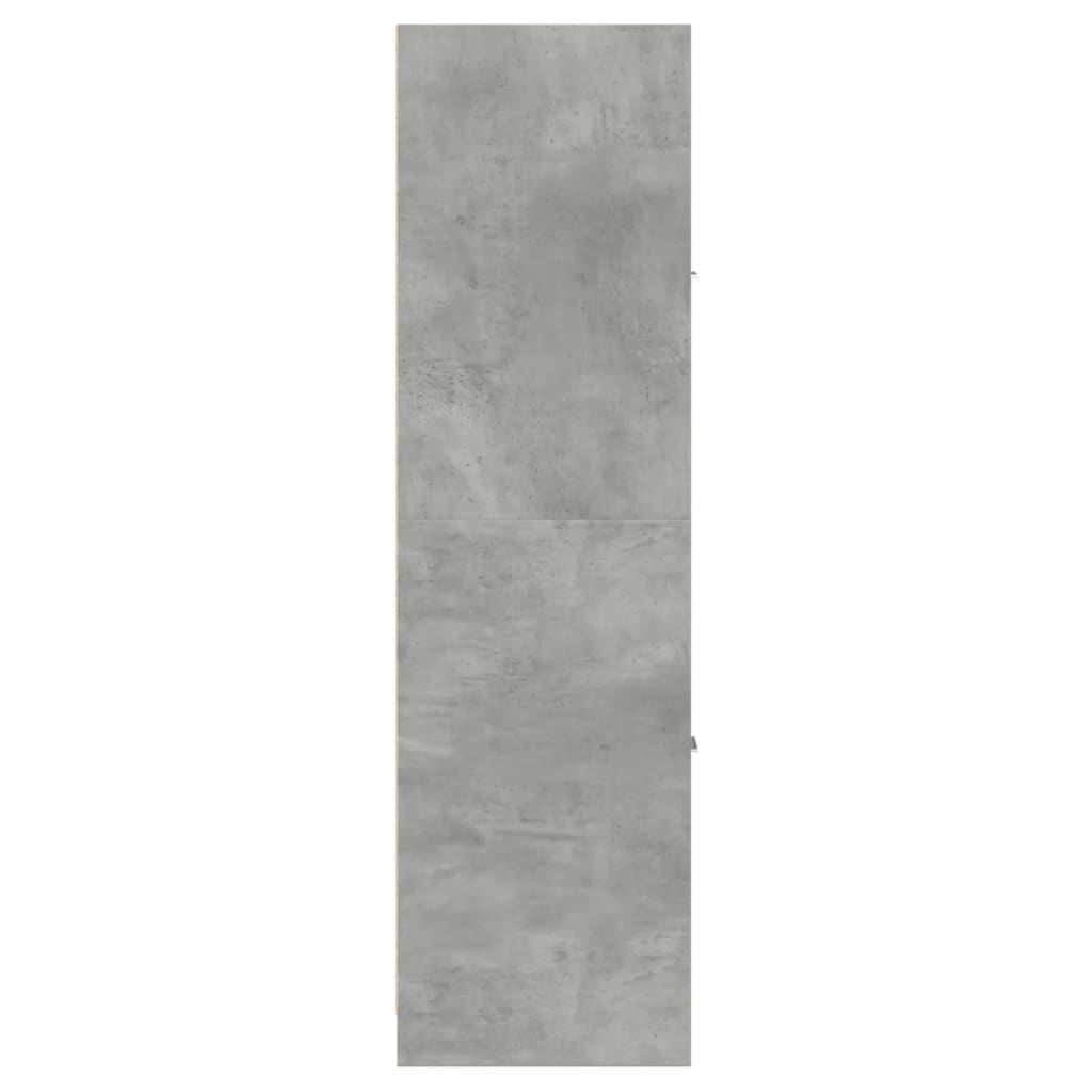 Armário boticário 30x41x144,5cm derivados madeira cinza cimento