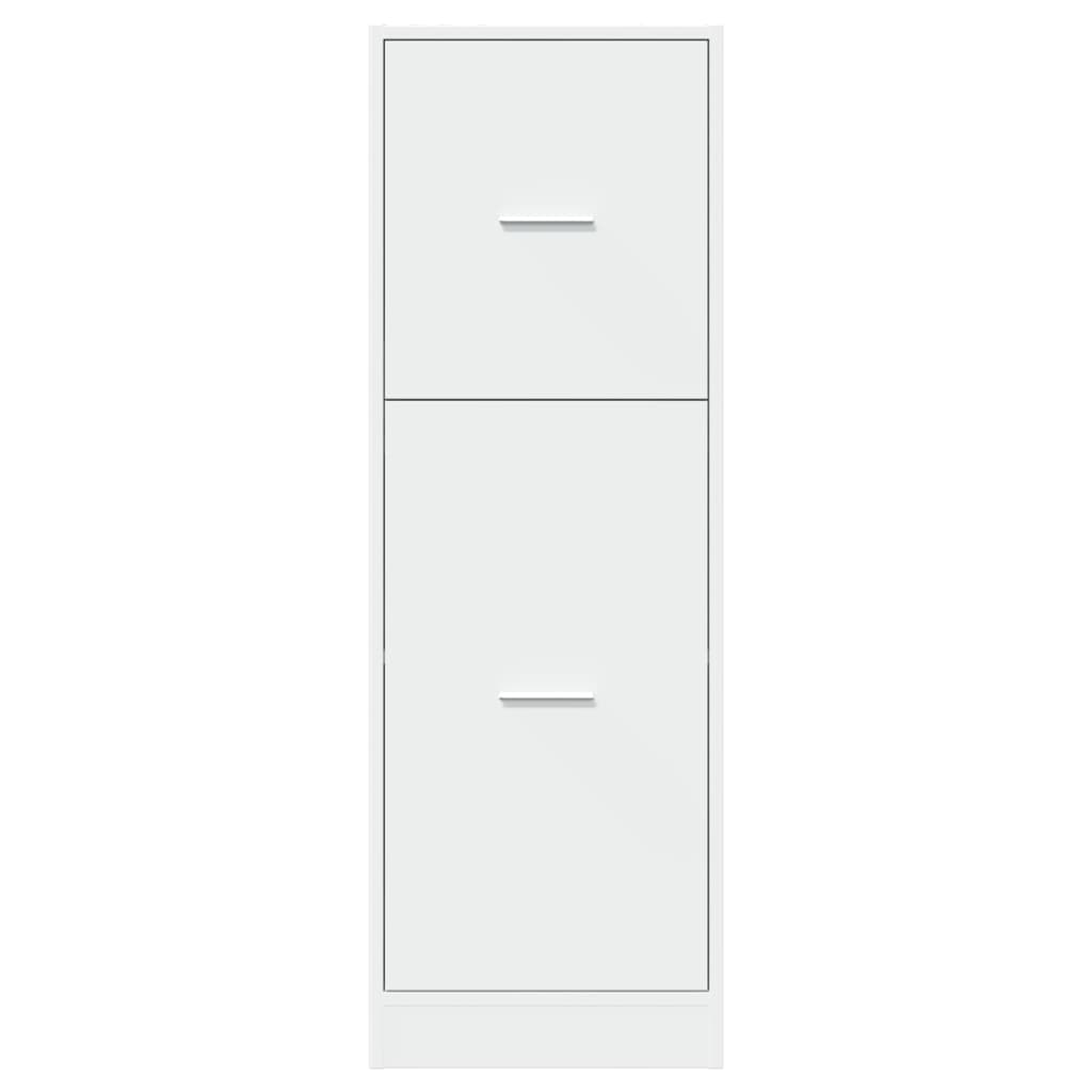Armário boticário 40x41x118 cm derivados de madeira branco