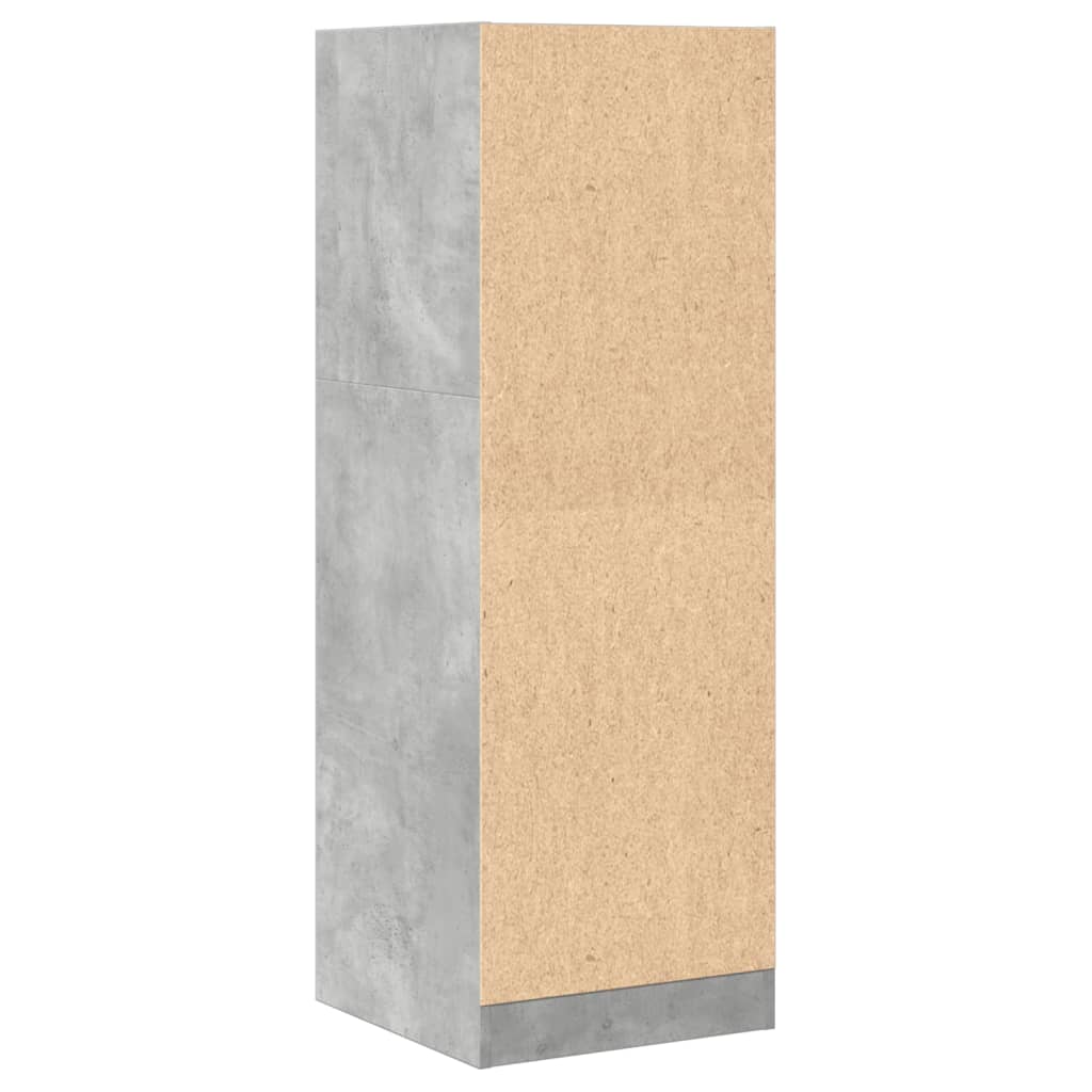 Armário boticário 40x41x118 cm derivados madeira cinza cimento