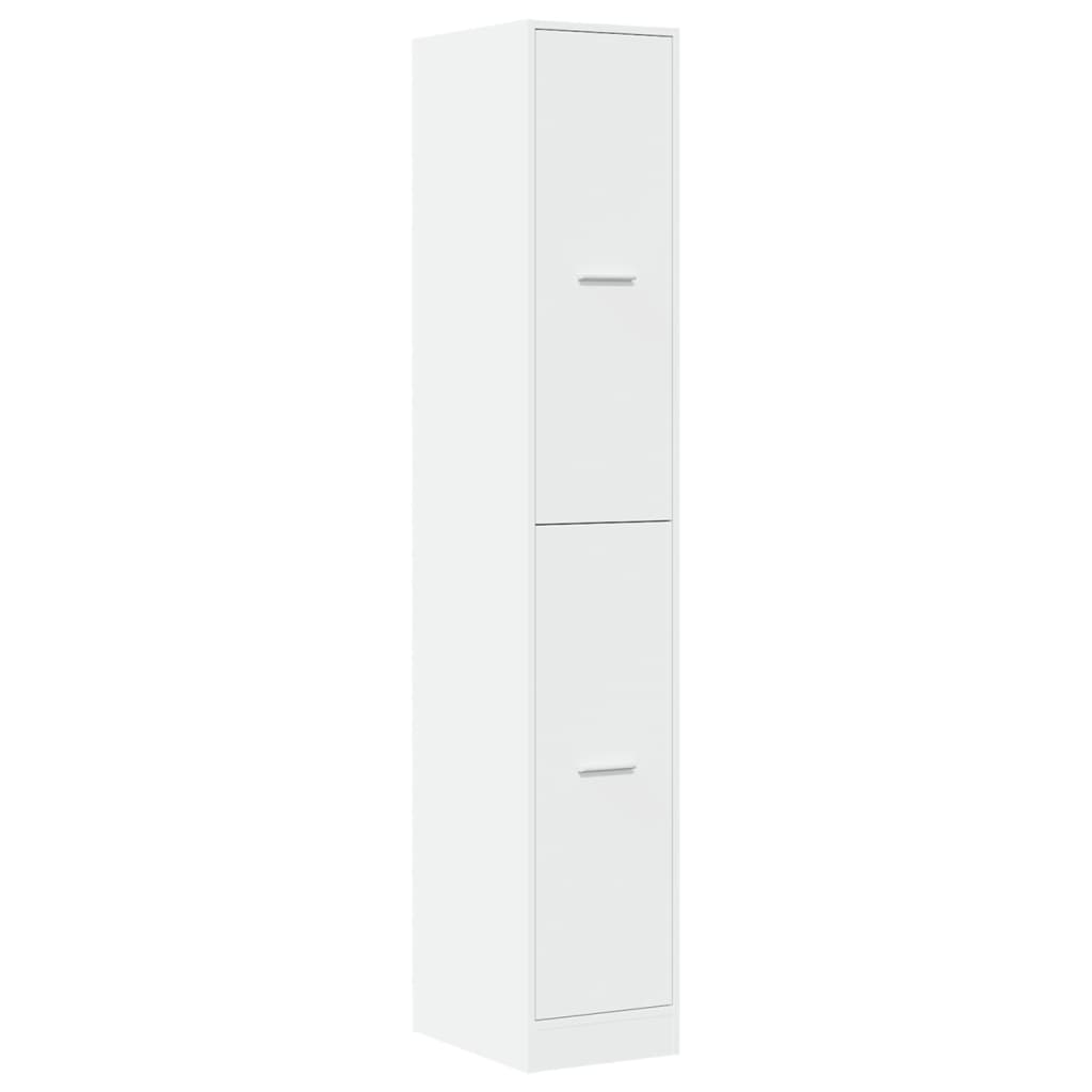 Armário boticário 30x41x174,5 cm derivados de madeira branco