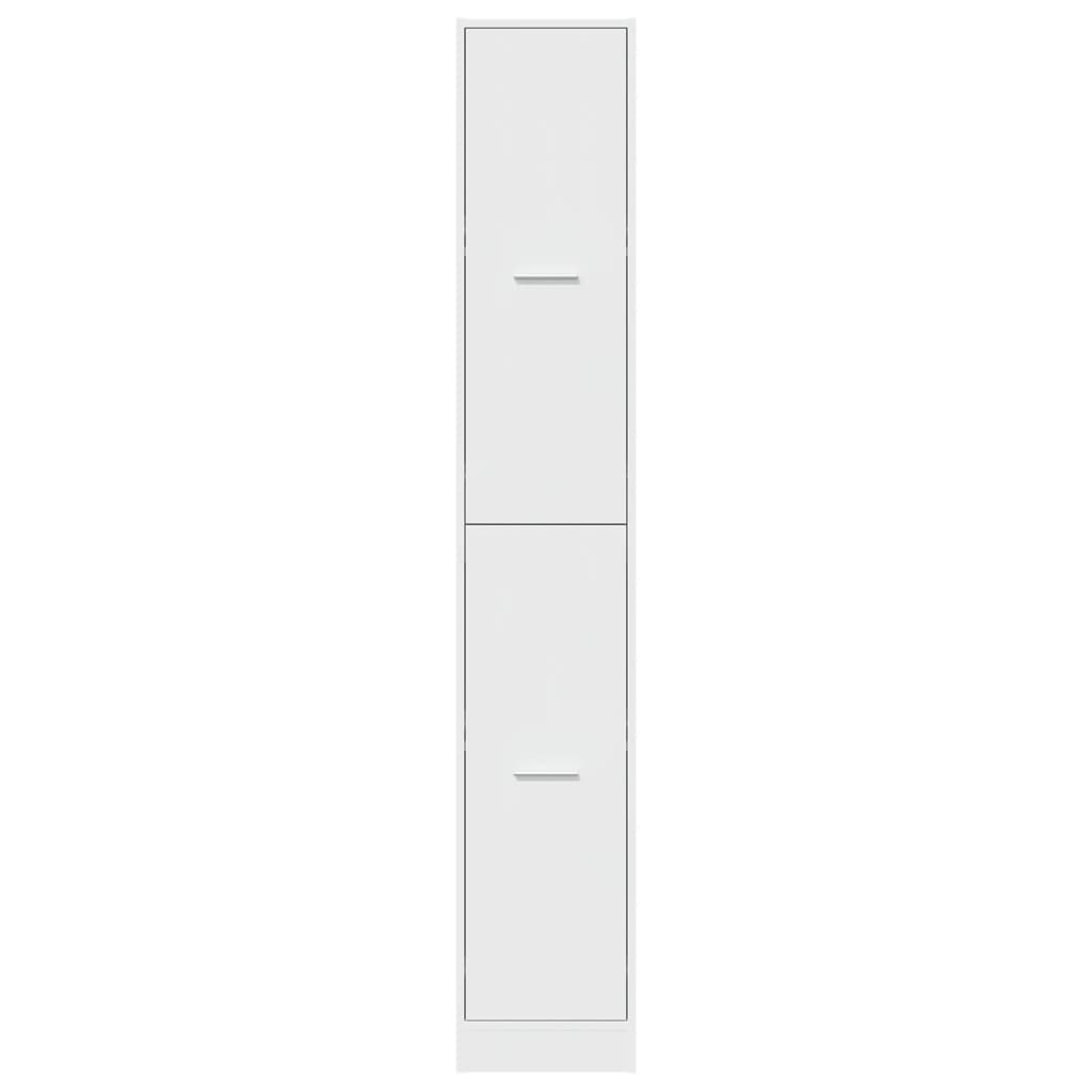 Armário boticário 30x41x174,5 cm derivados de madeira branco
