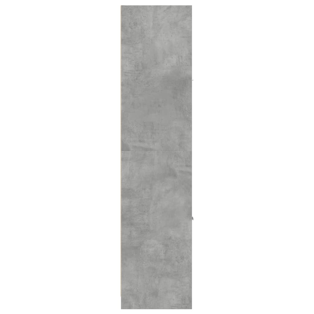 Armário boticário 30x41x174,5cm derivados madeira cinza cimento