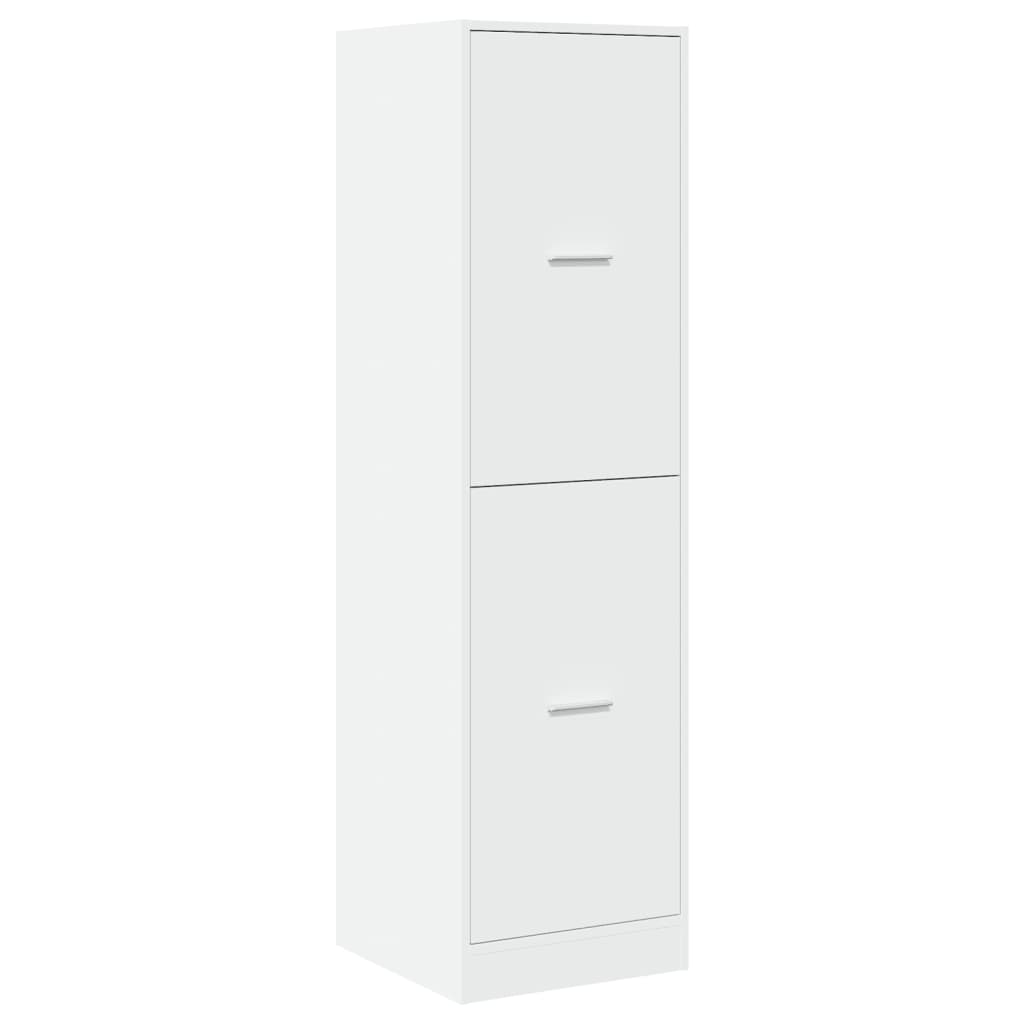 Armário boticário 40x41x144,5 cm derivados de madeira branco
