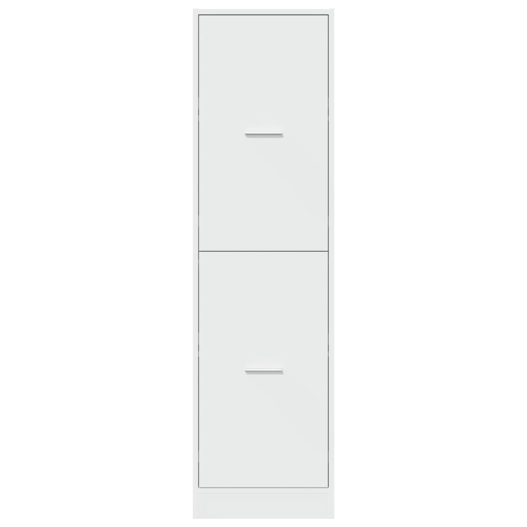 Armário boticário 40x41x144,5 cm derivados de madeira branco