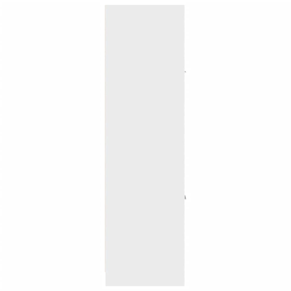 Armário boticário 40x41x144,5 cm derivados de madeira branco