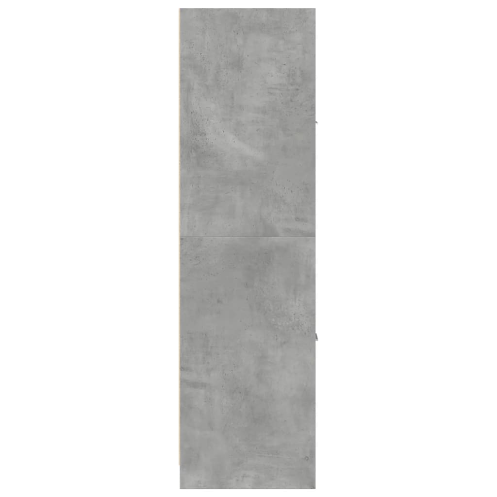 Armário boticário 40x41x144,5cm derivados madeira cinza cimento