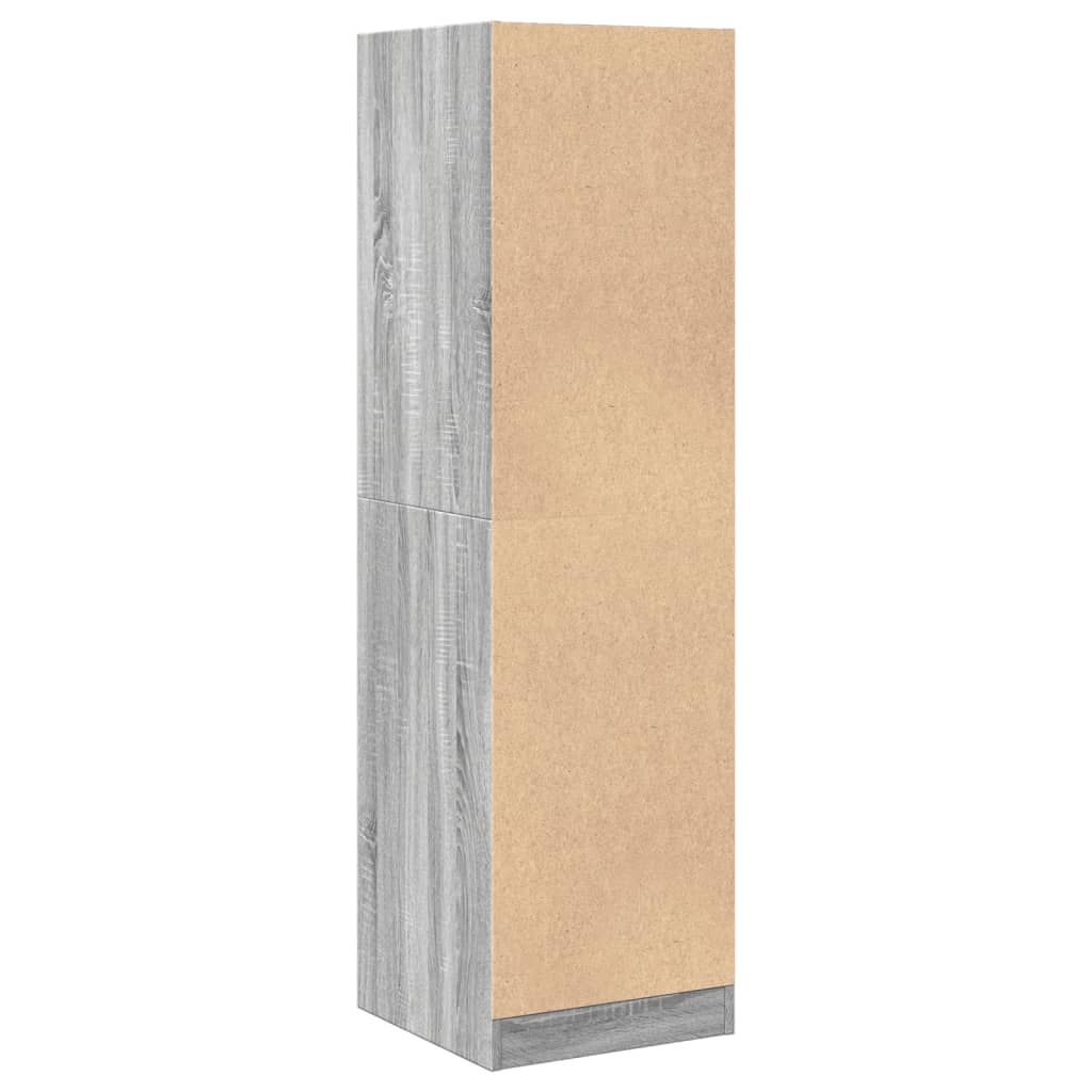 Armário boticário 40x41x144,5cm deriv. madeira cinzento sonoma