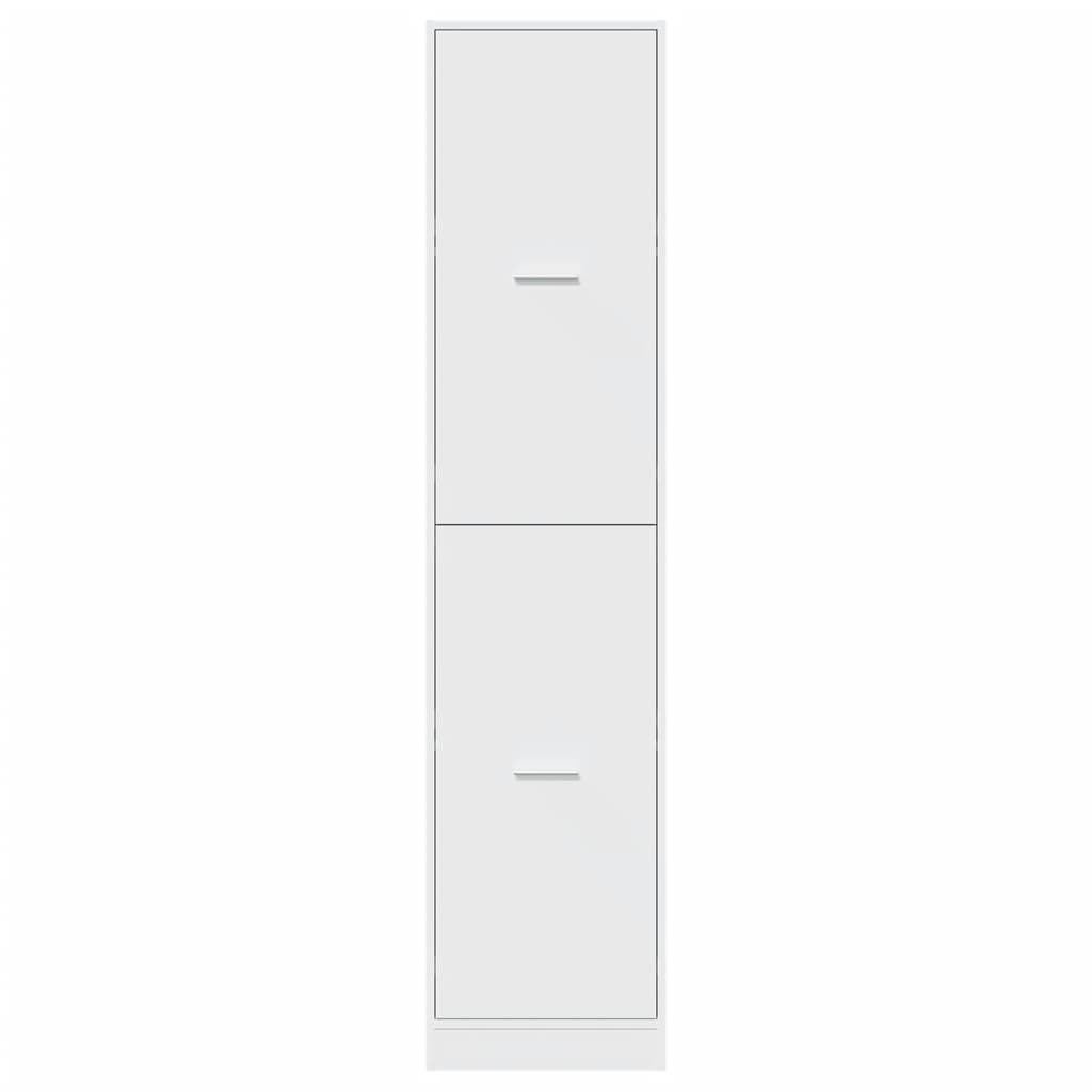 Armário boticário 40x41x174,5 cm derivados de madeira branco