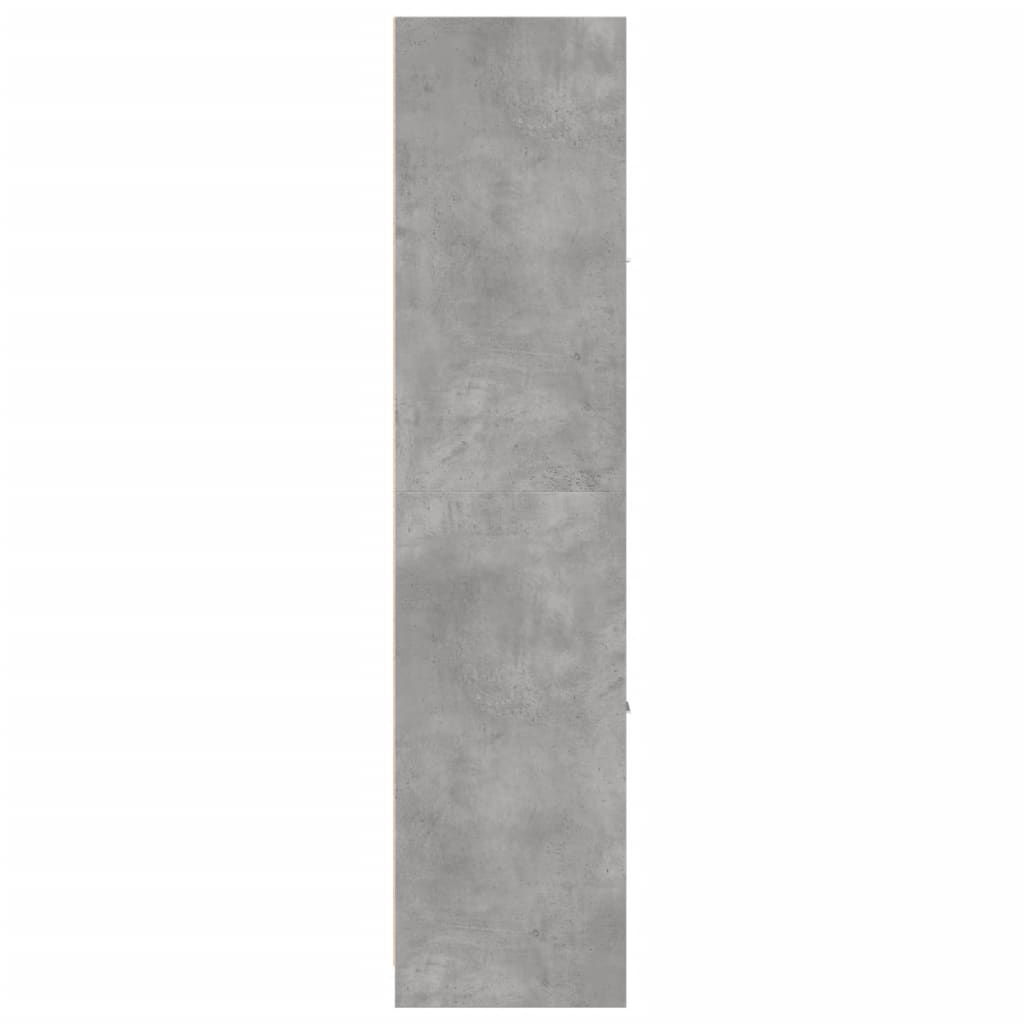 Armário boticário 40x41x174,5cm derivados madeira cinza cimento