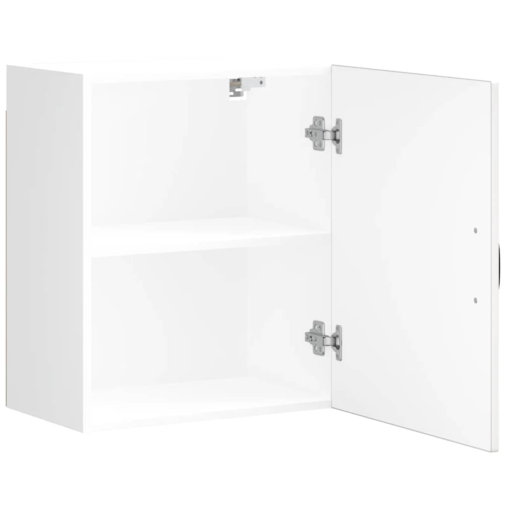 Armários de parede de cozinha 2pcs Kalmar deriv. madeira branco