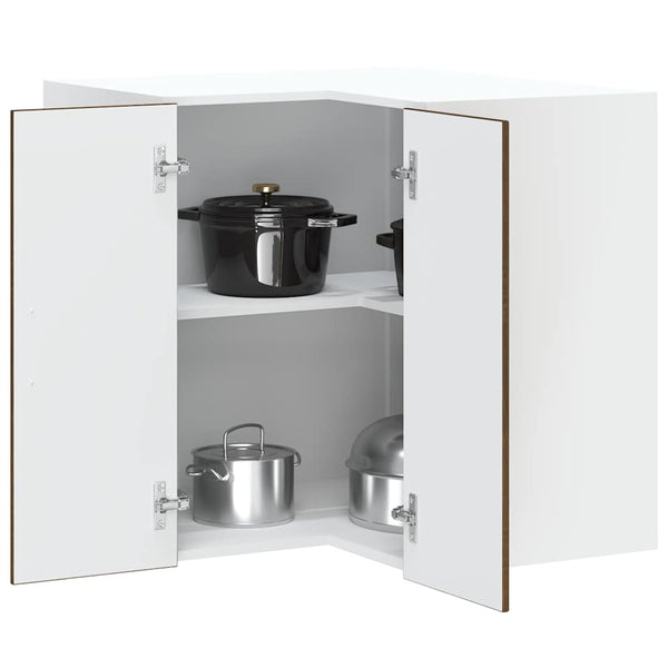 Cozinha Armário de canto de parede Kalmar derivados de madeira