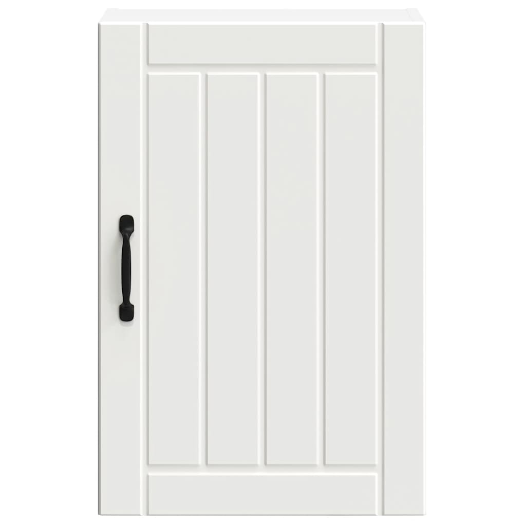Armário de parede da cozinha Lucca derivados de madeira branco