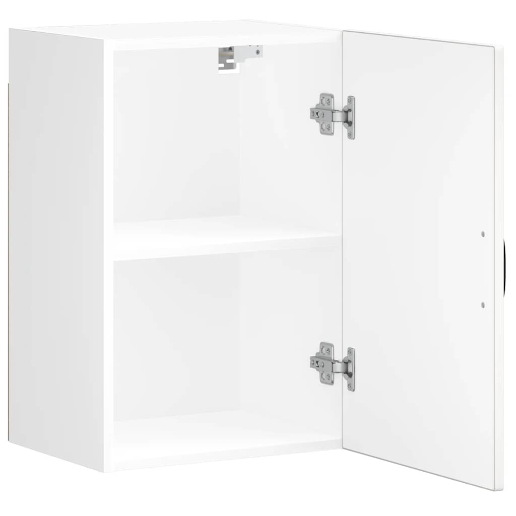 Armário de parede da cozinha Lucca derivados de madeira branco
