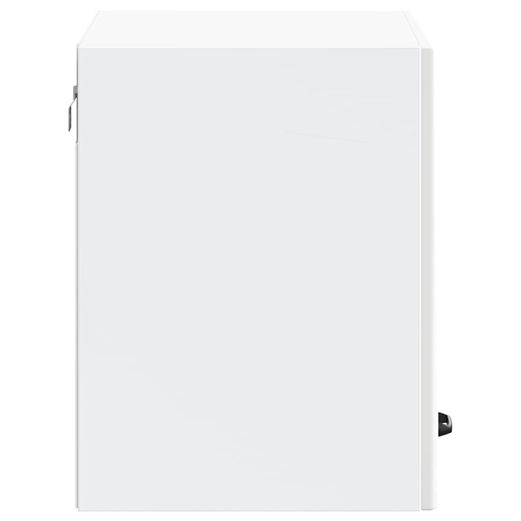 Armário de parede da cozinha Lucca derivados de madeira branco