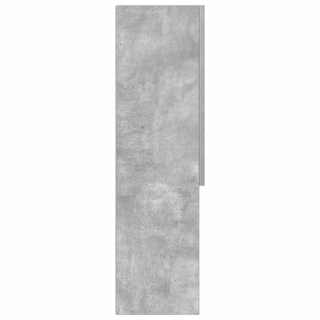 Armário sanita/máquina de lavar 70,5x25,5x90 cm cinzento cimento
