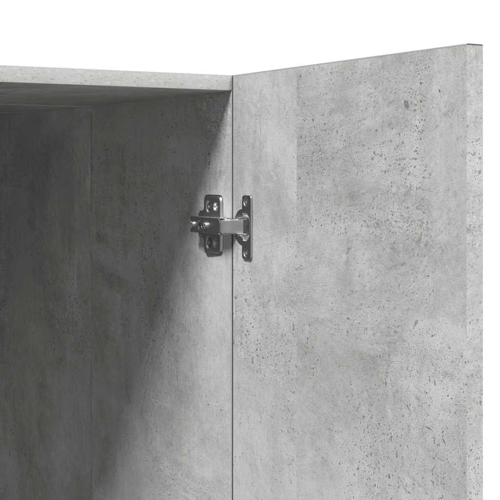 Armário sanita/máquina de lavar 70,5x71,5x91,5 cm cinzento-cimento
