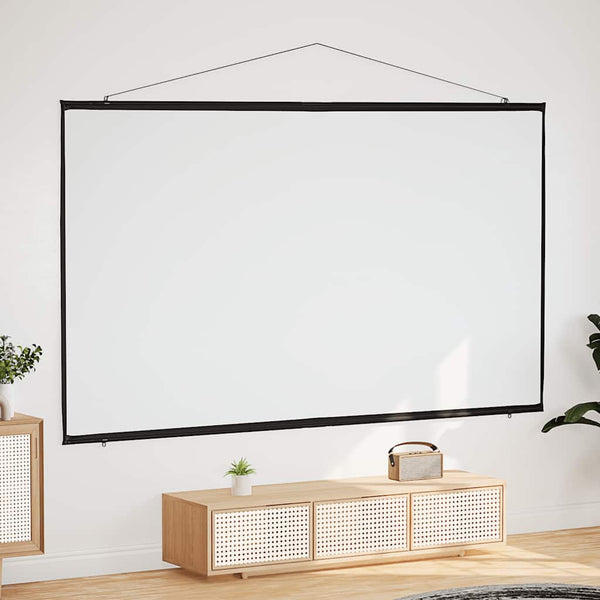 Tela de projeção parede suspensa 120" 16:9
