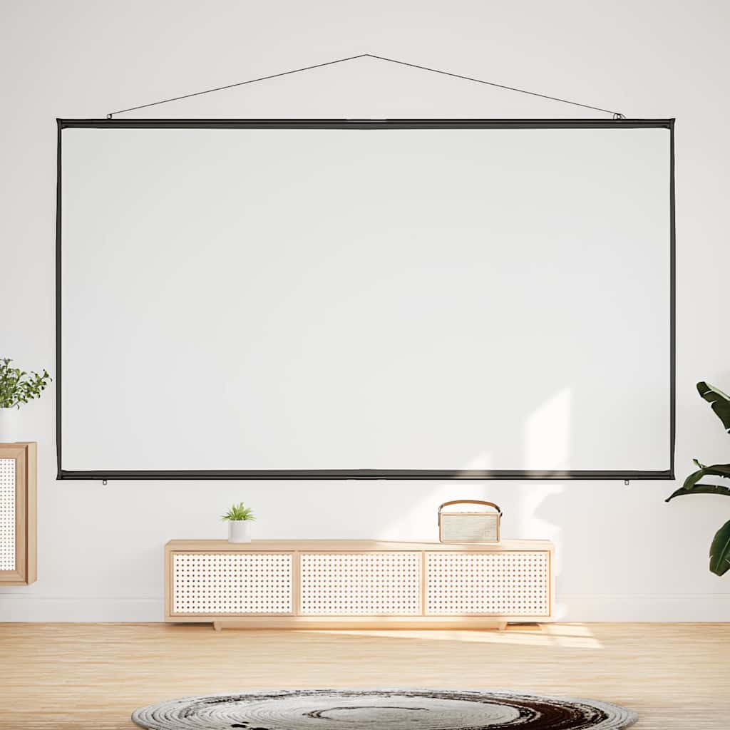 Tela de projeção parede suspensa 120" 16:9