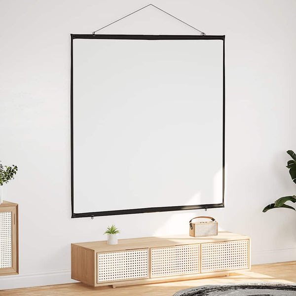 Tela de projeção parede suspensa 89" 1:1