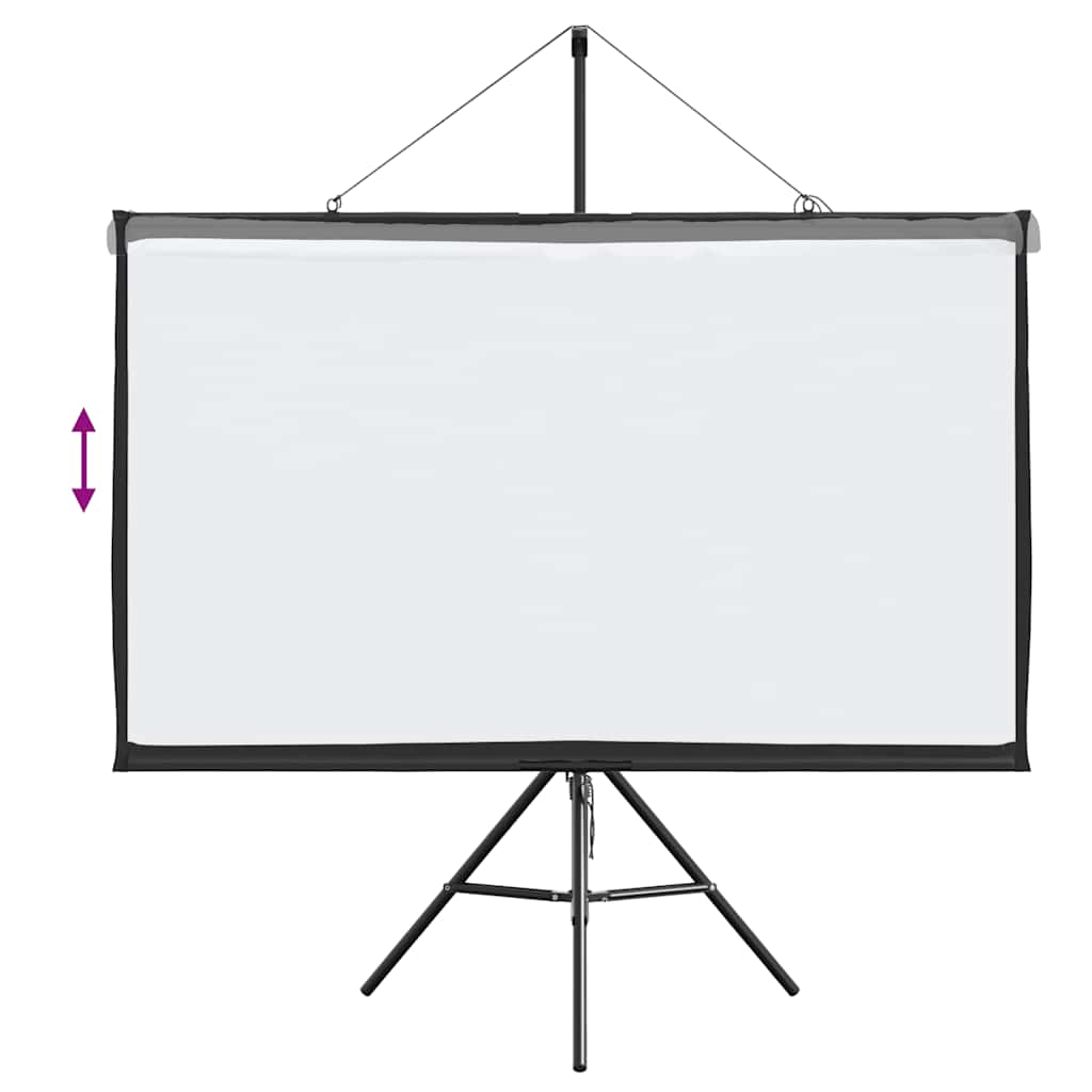 Tela de projeção com tripé 50" 16:9