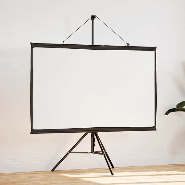 Tela de projeção com tripé 72" 16:9