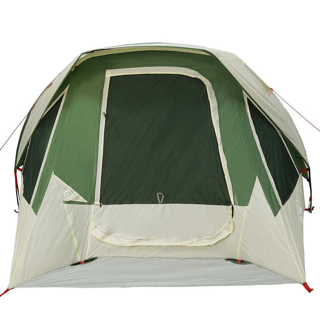 Tenda de campismo cabana para 4 pessoas impermeável verde