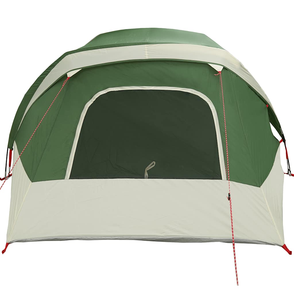Tenda familiar estilo cabana para 6 pessoas impermeável verde