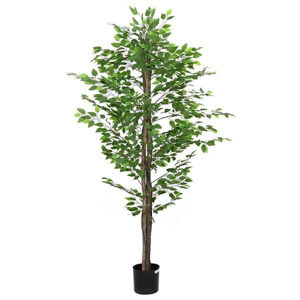 Planta de Ficus artificial 1260 folhas 200 cm verde