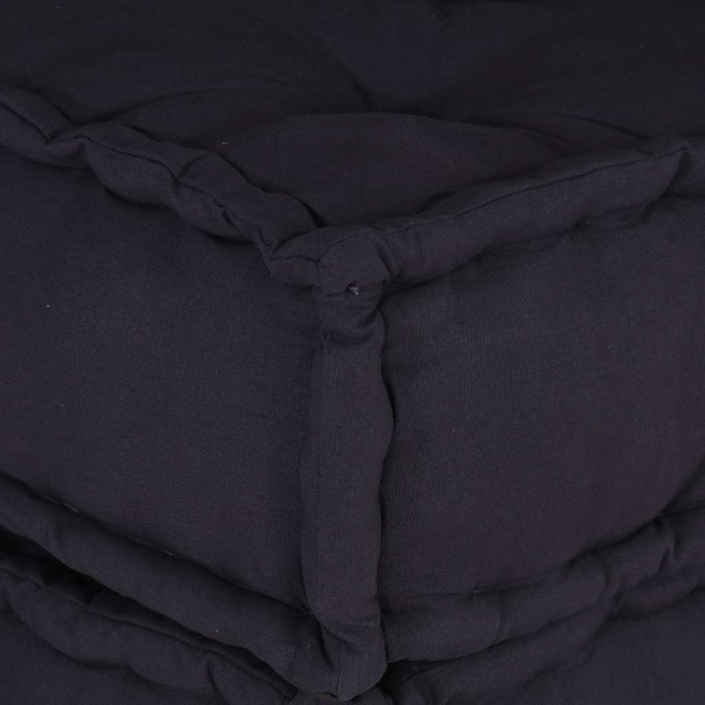 Pufe modular 70x70x54 cm tecido antracite
