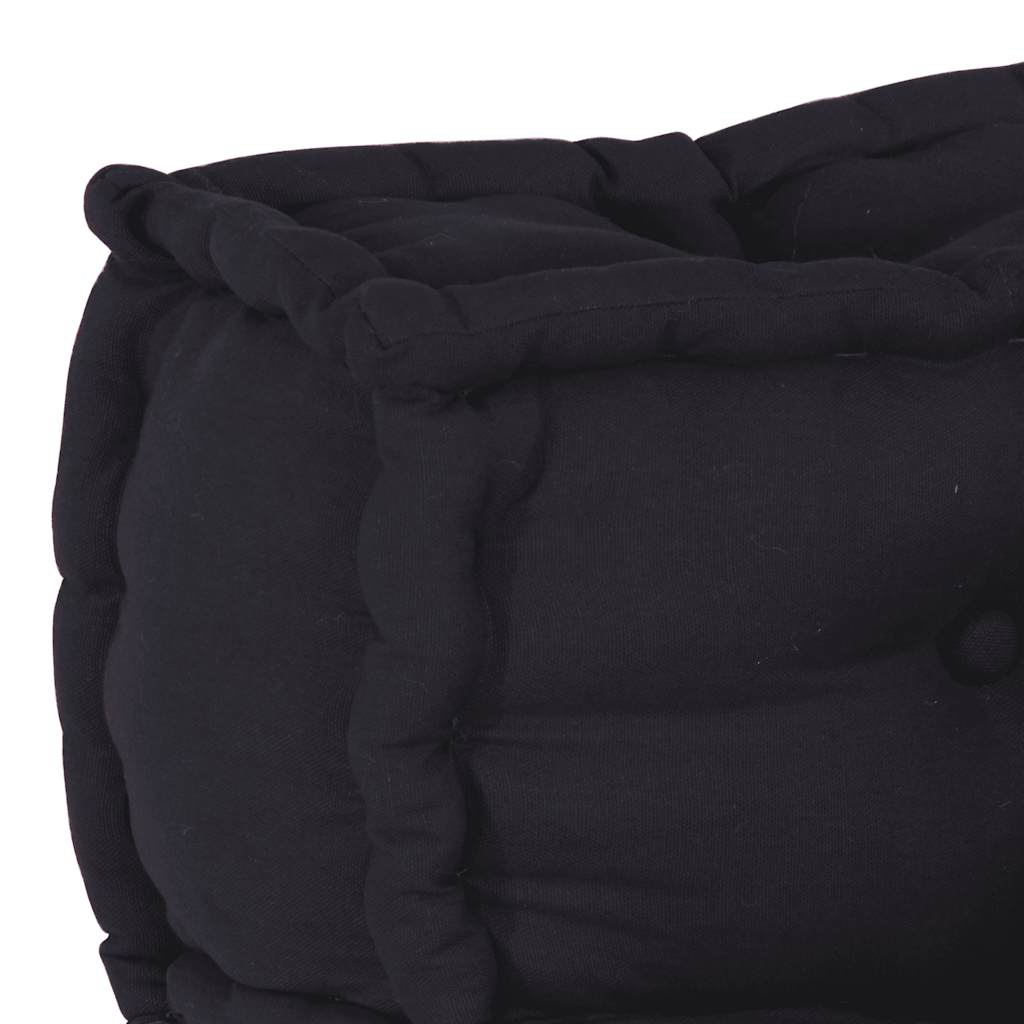 Pufe modular 70x70x54 cm tecido antracite