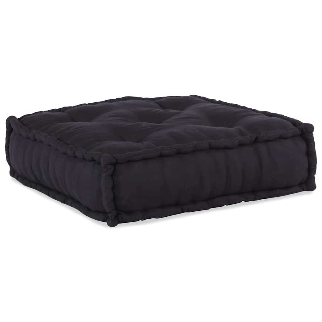 Pufe modular 70x70x54 cm tecido antracite