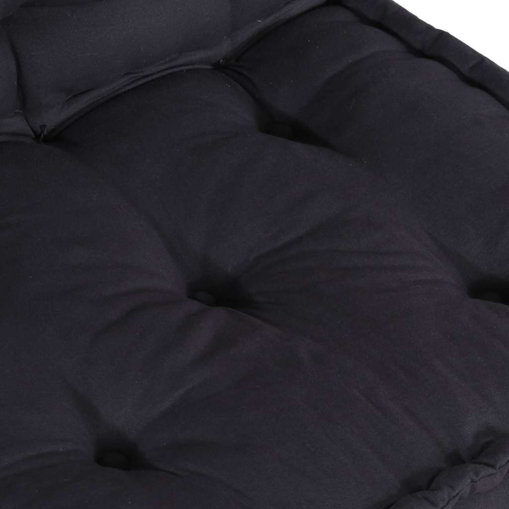 Pufe modular 70x70x54 cm tecido antracite