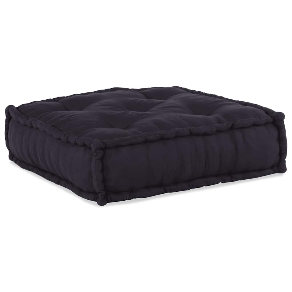 Pufe modular 70x70x36 cm tecido antracite