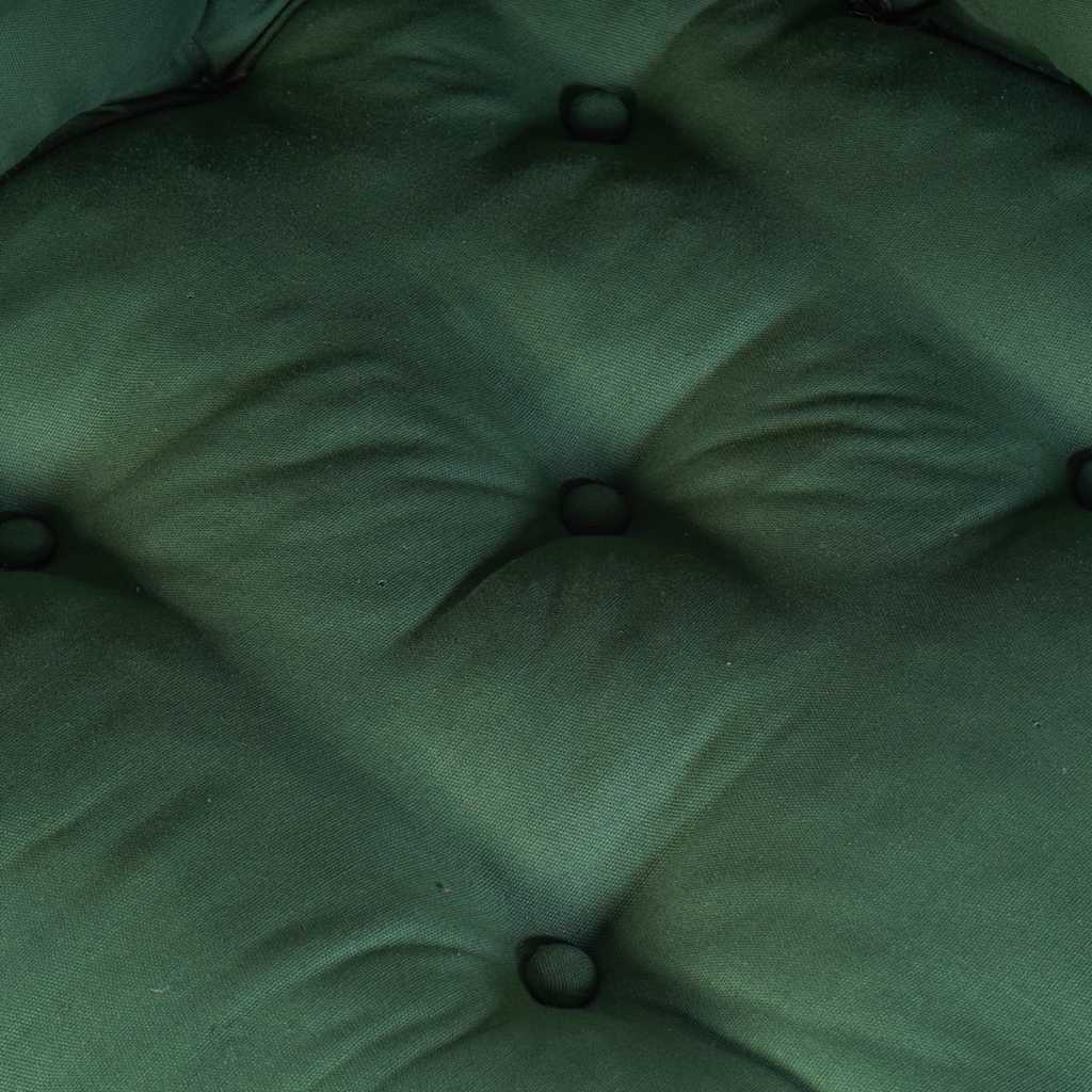 Pufe modular 70x70x36 cm tecido verde