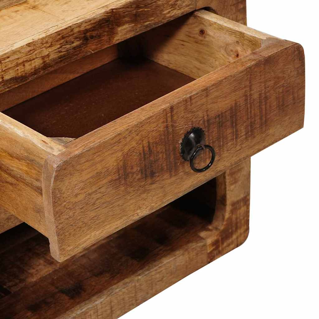 Armário de Cama Montado na Parede Castanho 40 x 30 x 36 cm
