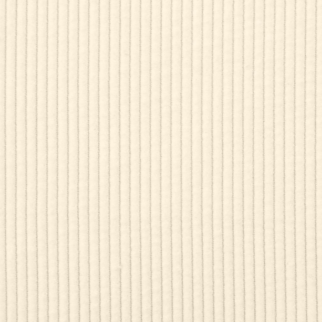 Sofá modular com pufes e almofadas creme
