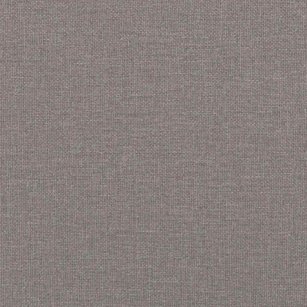 Módulo de pufe modular para sofá Taupe 100x100x48 cm
