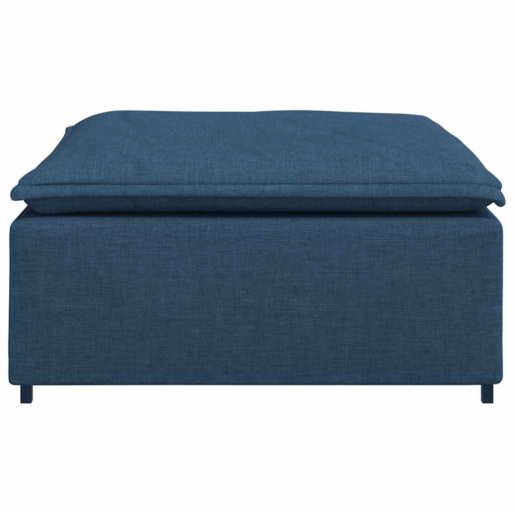 Sofá Modular Pufe Módulo Azul 100x100x48 cm