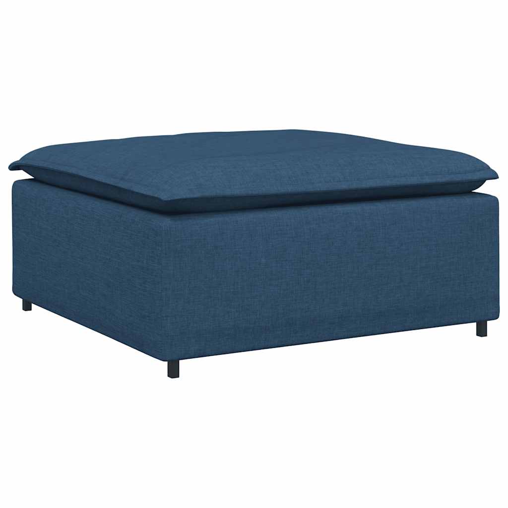 Sofá Modular Pufe Módulo Azul 100x100x48 cm