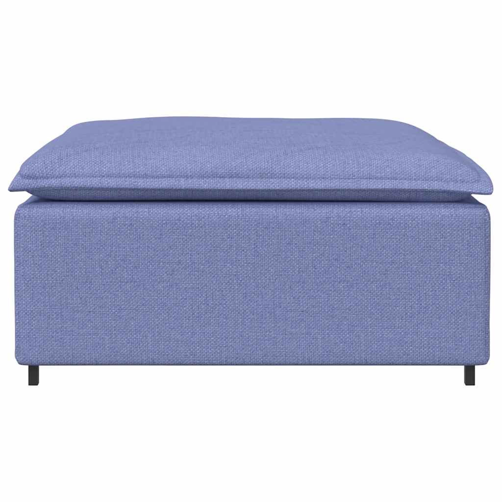 Sofá Modular Pufe Módulo Jeans Azul 100x100x48 cm