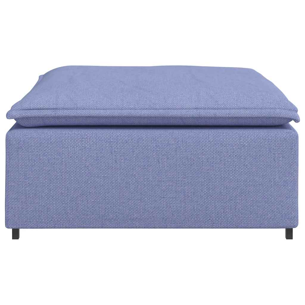Sofá Modular Pufe Módulo Jeans Azul 100x100x48 cm