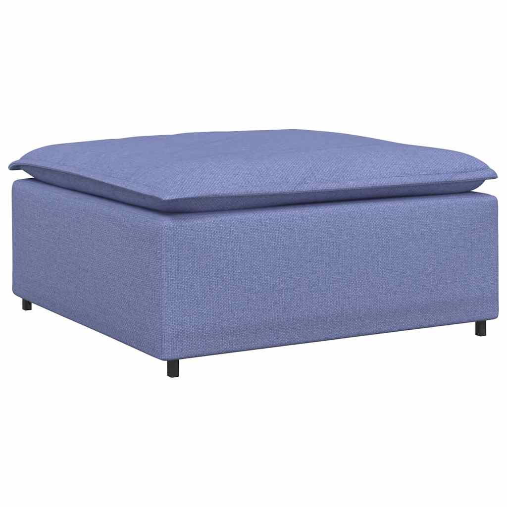Sofá Modular Pufe Módulo Jeans Azul 100x100x48 cm