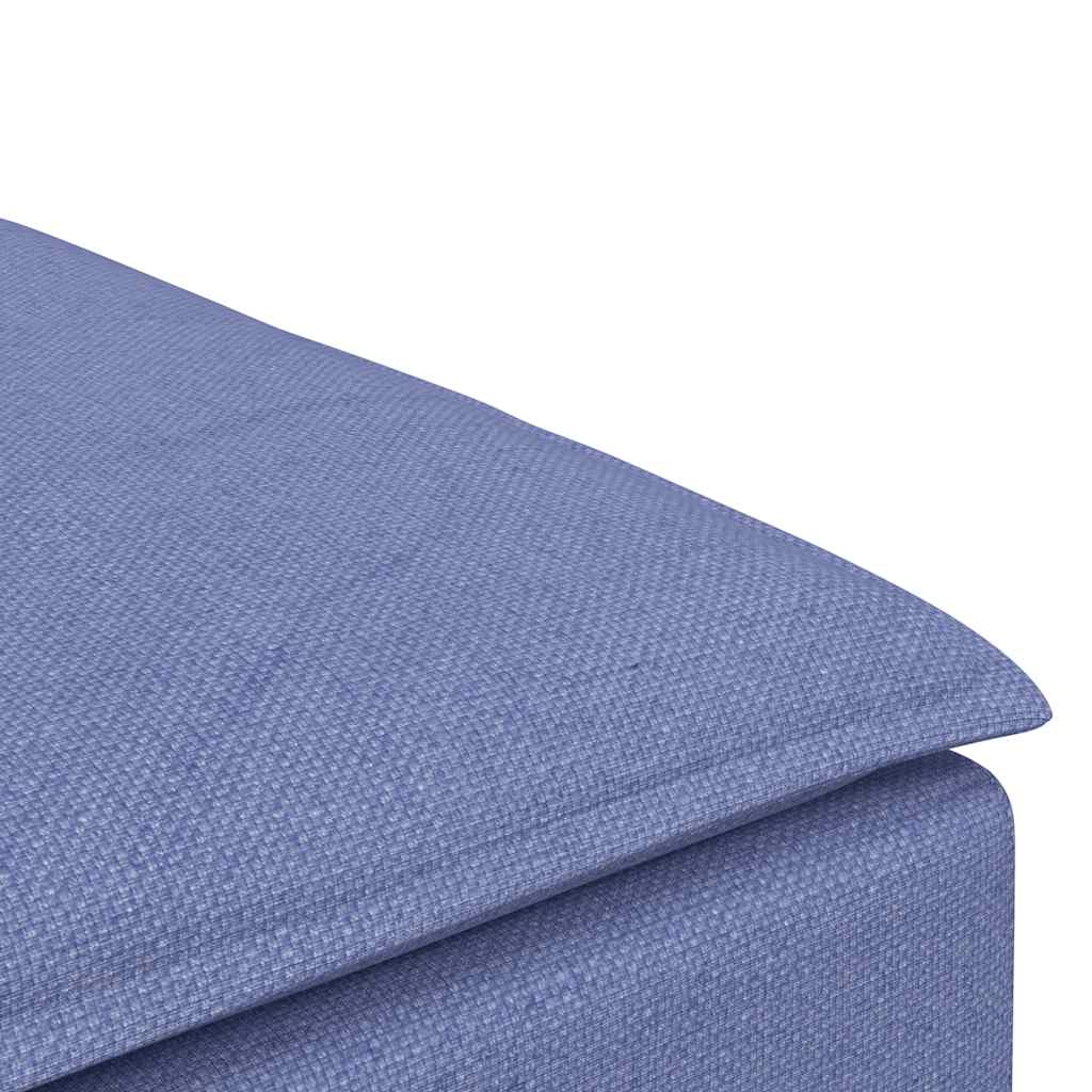 Sofá Modular Pufe Módulo Jeans Azul 100x100x48 cm
