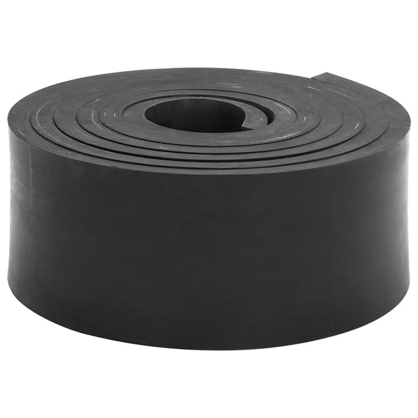 Borda de borracha para limpa-neves 250x8x1 cm preto