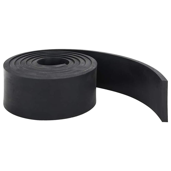 Borda de borracha para limpa-neves 250x8x1 cm preto