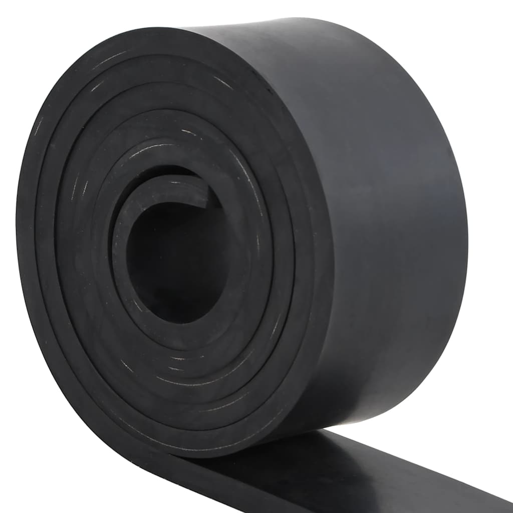 Borda de borracha para limpa-neves 250x8x1 cm preto